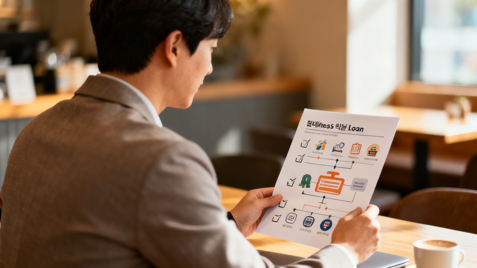 checklist infographic for reviewing small business loan structure